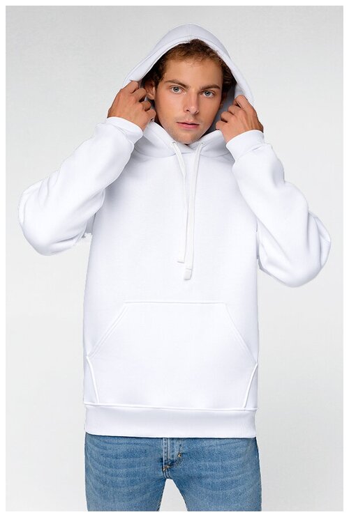 Магазин Толстовок Premium Hoodie White Unisex Man, Размер Unisex 44 / XS Unisex