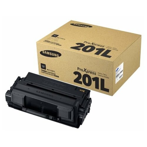 Картридж Samsung MLT-D201L/SEE для SL-M4030ND/M4080FX Black samsung тонер картридж оригинальный samsung mlt d201l h su871a черный повышенной емкости 20k