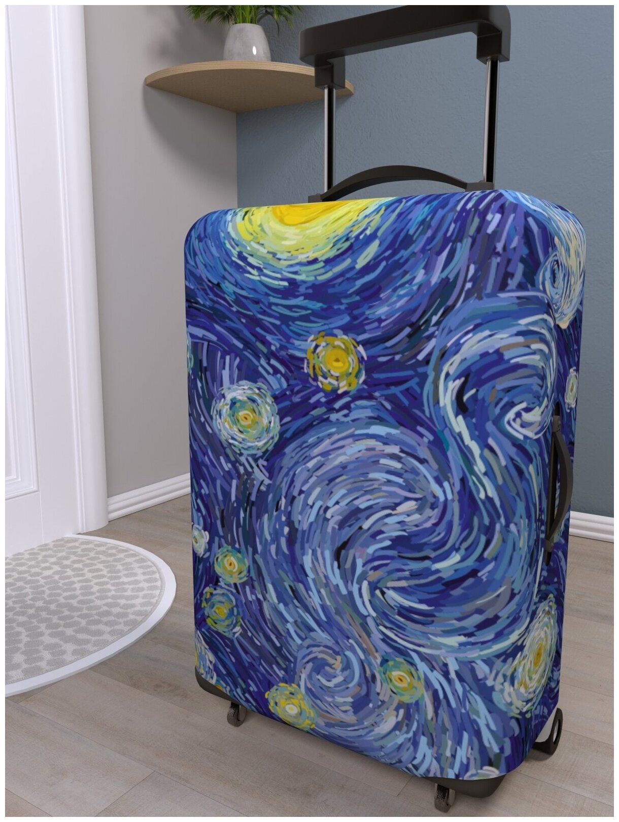 фото Чехол для чемодана Gustav House "Ван Гог", размер S