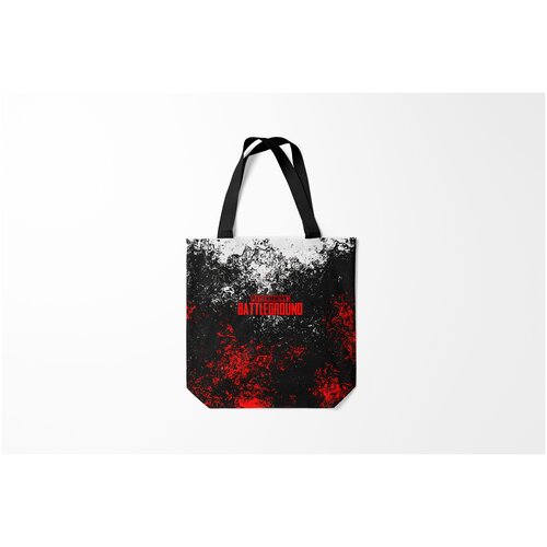 фото Сумка-шоппер / 40х40 см / геймерам / pubg burnettie