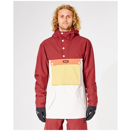 Анорак сноубордический Rip Curl PRIMATIVE ANORAK JACKET, цвет4370 MAROON, размер S