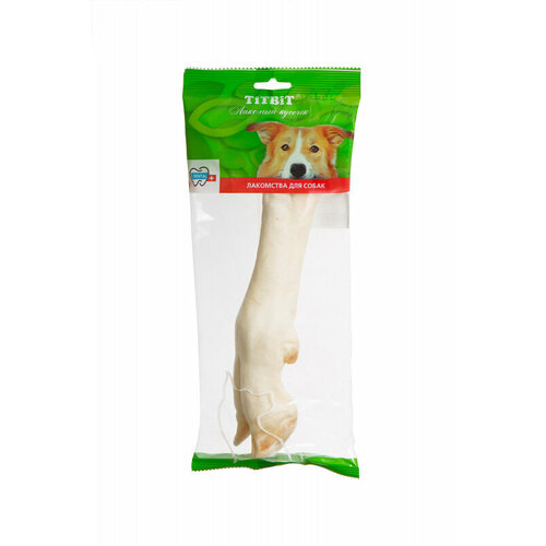 Лакомство для собак нога баранья TitBit большая (мягкая упаковка 1шт) lucky animals нога ягненка 1 шт нога баранья