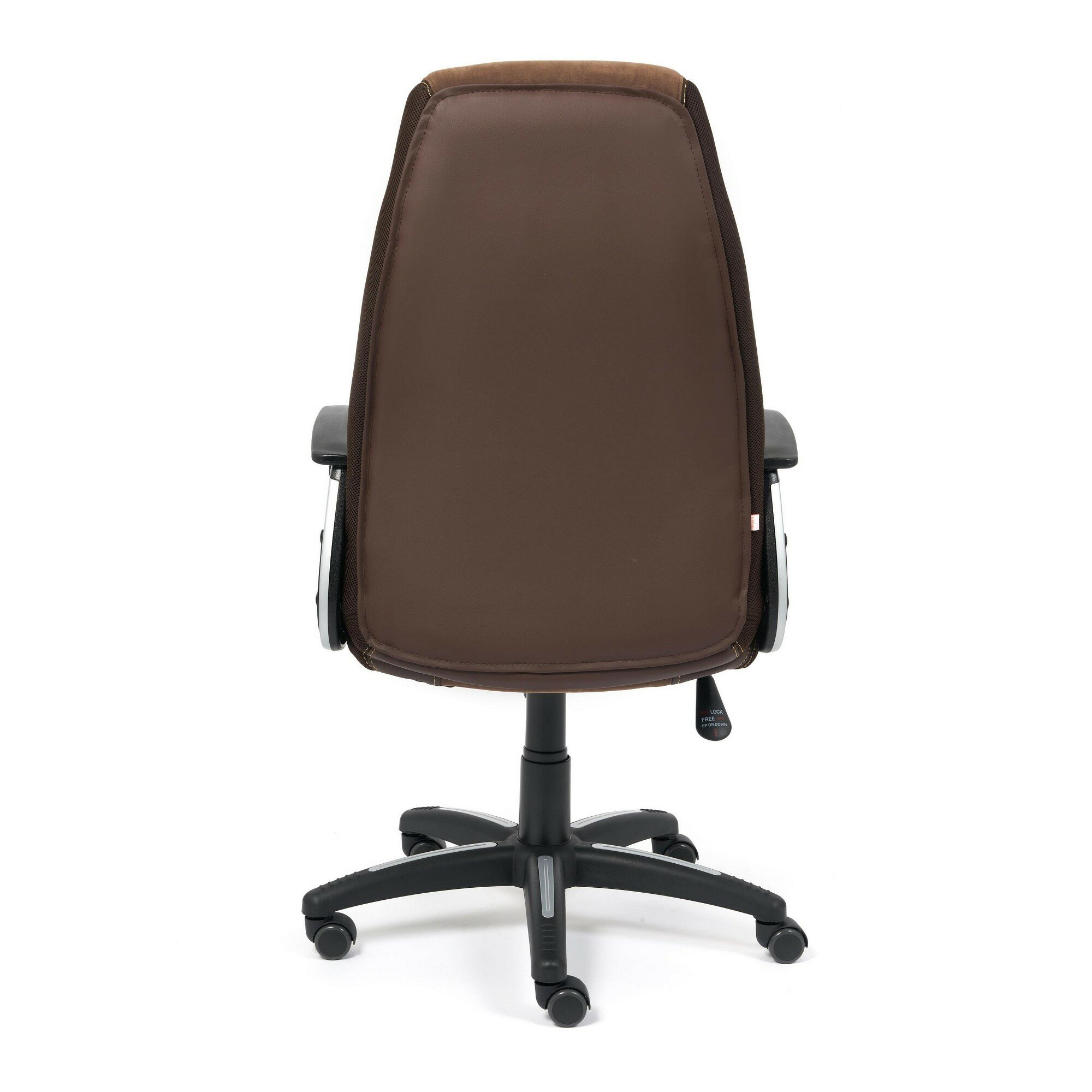 Компьютерное кресло TetChair Интер офисное, обивка: искусственная кожа/текстиль, цвет: коричневый - фотография № 17