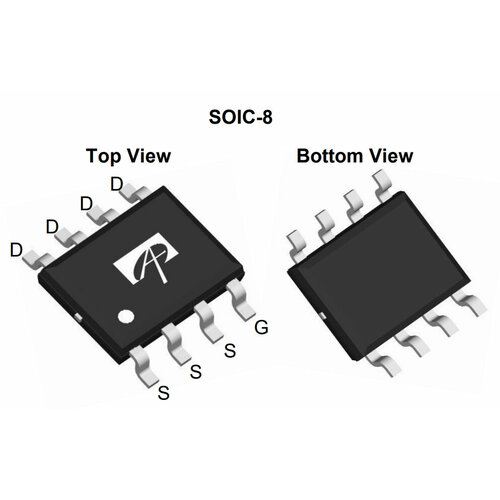 ntmfs4936n n channel mosfet 30v 79a Микросхема AO4490 N-Channel MOSFET 30V 16A SO-8