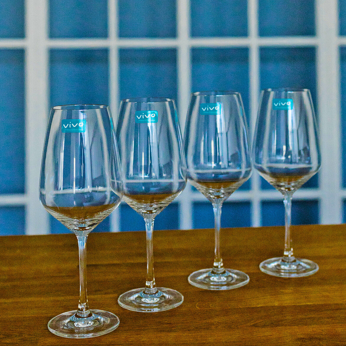 Набор бокалов для вина и шампанского из 4-х предметов Voice Basic glass VIVO Villeroy & Boch Group, Бокалы для белого вина 280 мл, Хрустальное стекло