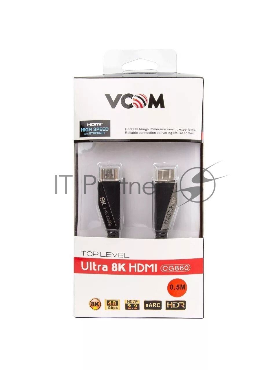 Кабель VCOM HDMI - HDMI (CG860), 0.5 м, черный VCOM Telecom - фото №18