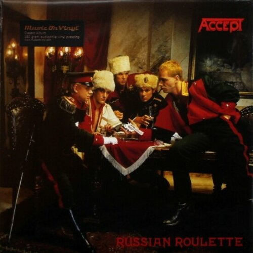 accept russian roulette expanded remastered Виниловая пластинка Bomba Music ACCEPT - Russian Roulette