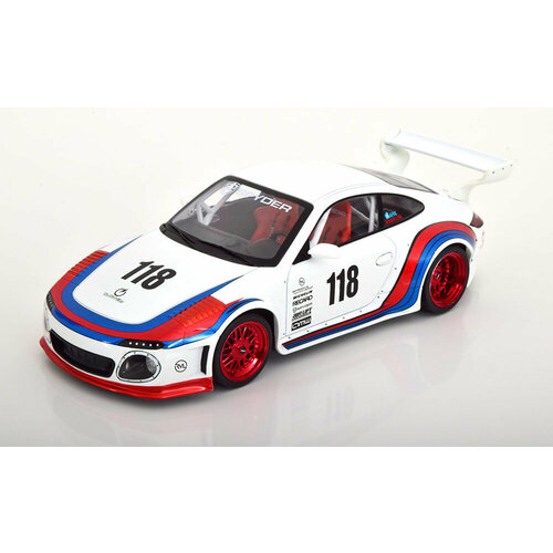 Porsche 911 (997) rwb #118 old & new 2020 white/decorated