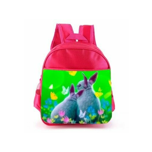 Рюкзак розовый год Кролика №7