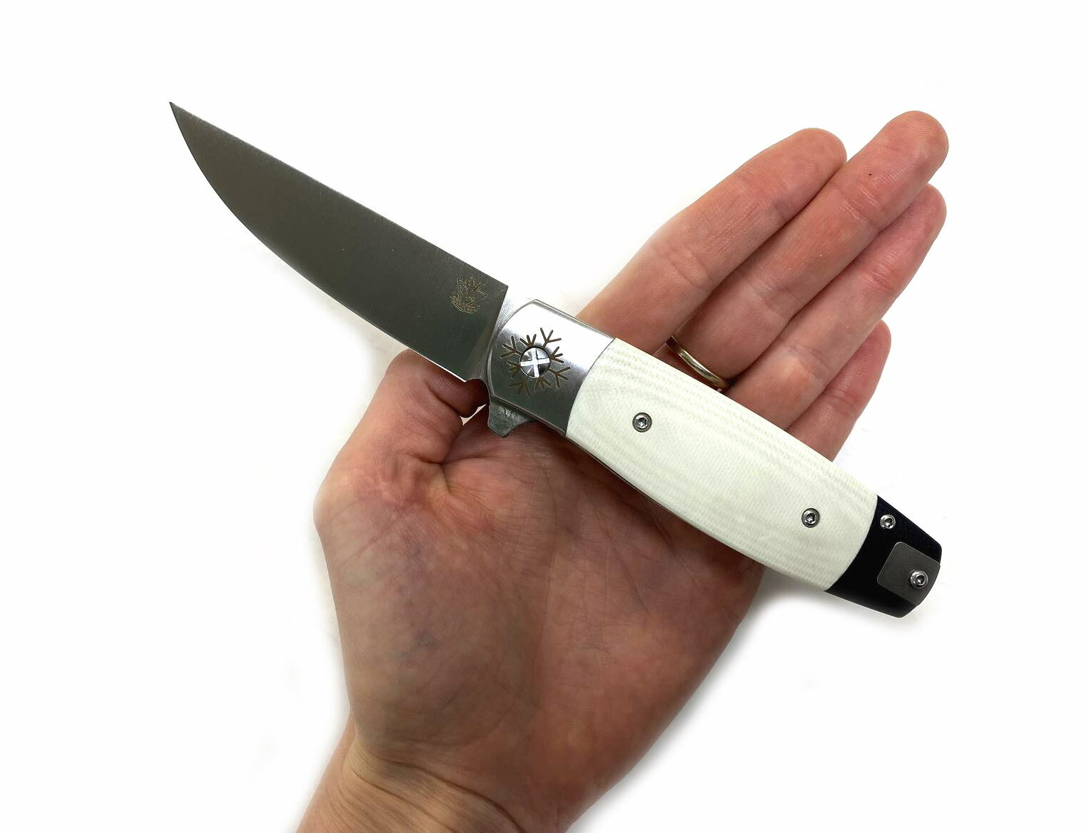 Нож складной Карачун-03, D2, G10 и сталь