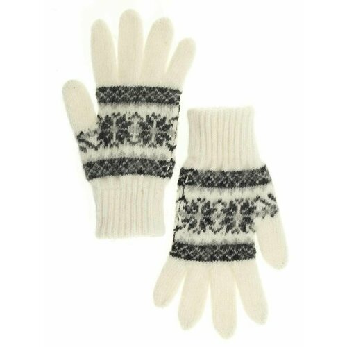 фото Перчатки рассказовские варежки, размер m/l, черный, серый