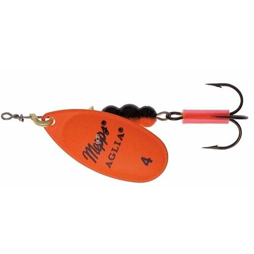 Блесна вращающиеся Mepps Aglia №2 4,5гр. #Fluo rouge