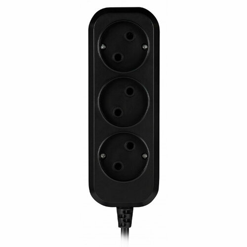 Сетевой удлинитель SunWind SW-PE33-B, 3м черный
