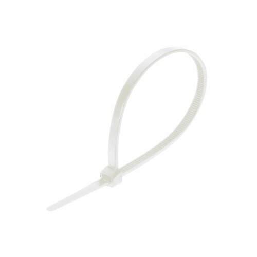 Нейлоновые хомуты Ultima 3.6х180 мм, белые, 100 шт, пакет 152003