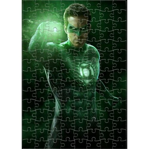 Пазл Зелёный фонарь, Green Lantern №9, А3