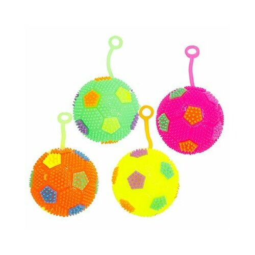 Мяч светящ Футбол асс 7,5см/G