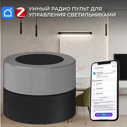 Накладной Ротарный радиопульт Mix Zigbee 6160₽