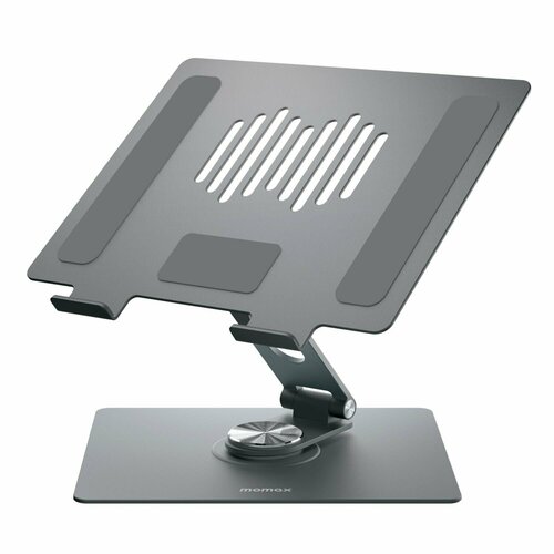 Подставка для ноутбука алюминиевая Momax Fold Stand Rotatable Tablet Laptop Stand 4874₽