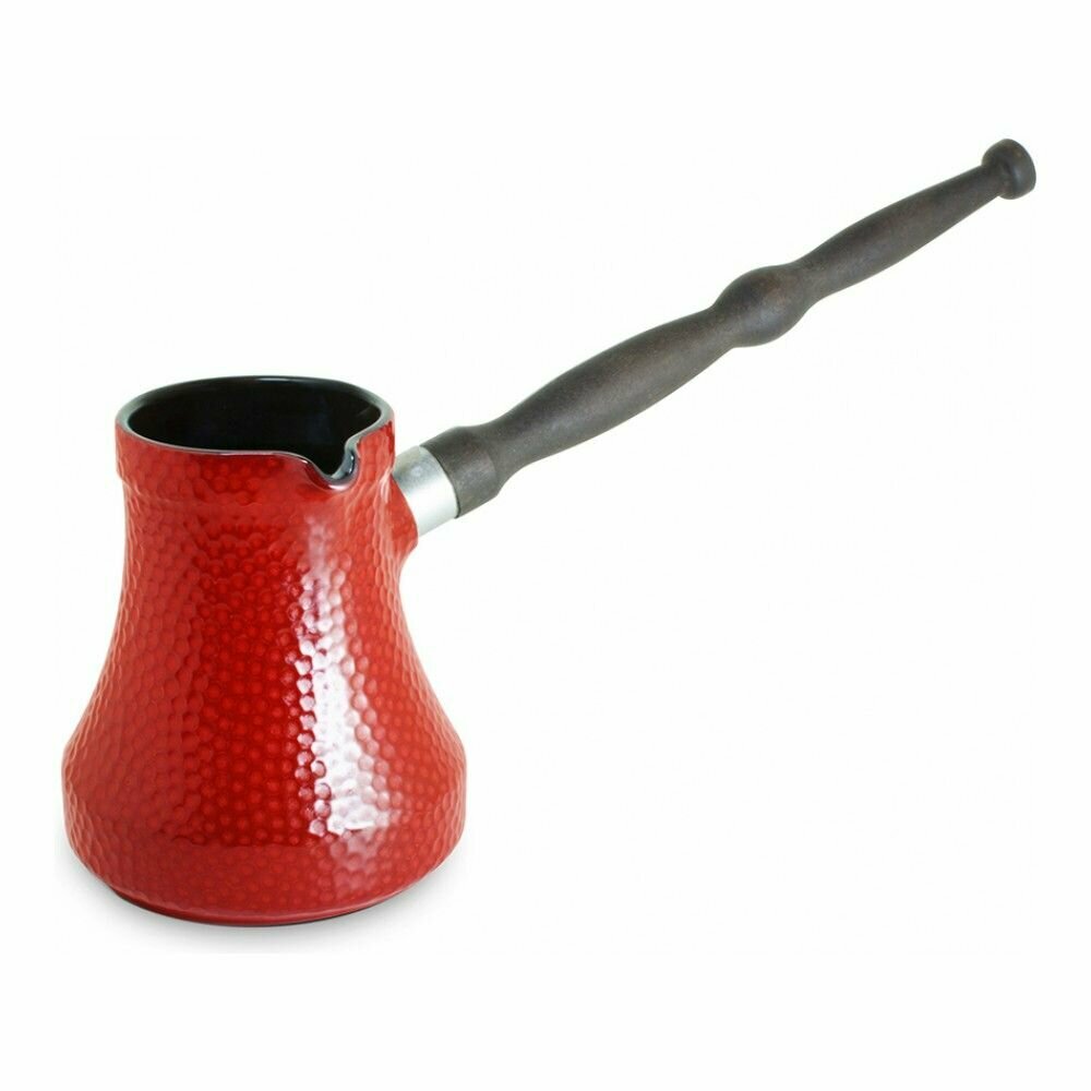 Турка керамическая Ibriks Hammered, объем 240 мл, материал керамика, цвет красный, Ceraflame, Бразилия, D94016