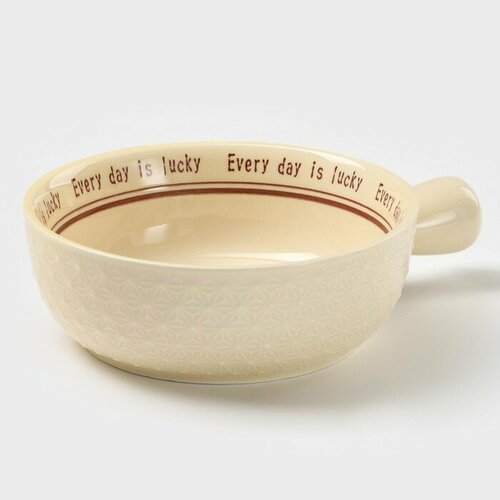 Кокотница керамическая Мишка 550 мл цвет бежевый 1018₽