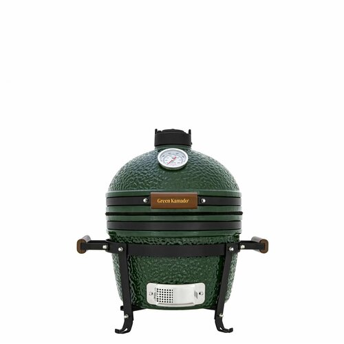 Керамический угольный гриль Green Kamado S