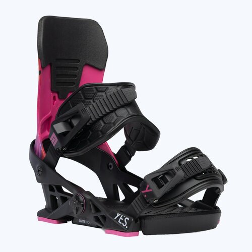 фото Крепления для сноуборда now yes collab 23-24 black/pink - розовый - размер l