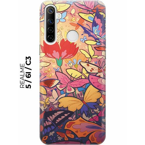 RE: PA Чехол - накладка ArtColor для realme 5 / 6i / C3 с принтом Красочный мир re pa чехол накладка artcolor для realme 5 6i c3 с принтом сиреневый вечер