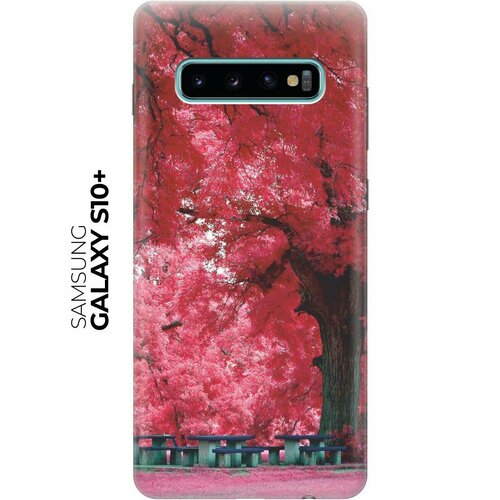 Чехол - накладка ArtColor для Samsung Galaxy S10+ с принтом Чудесное дерево чехол накладка artcolor для samsung galaxy s21 ultra с принтом чудесное дерево