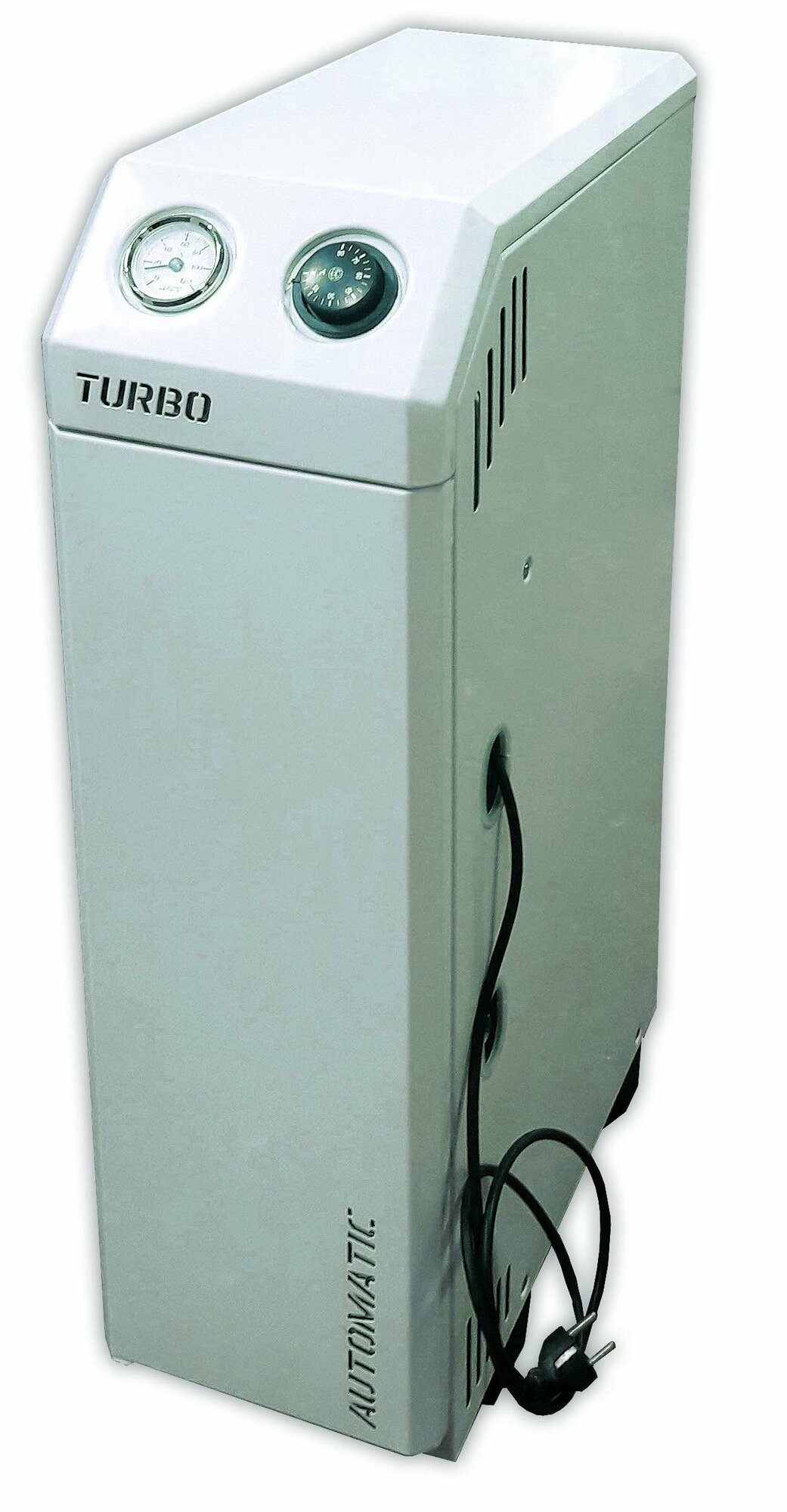 фото Котел газовый напольный Житомир КС-ГВ-30СН -3 задний ТУРБО+ Труба