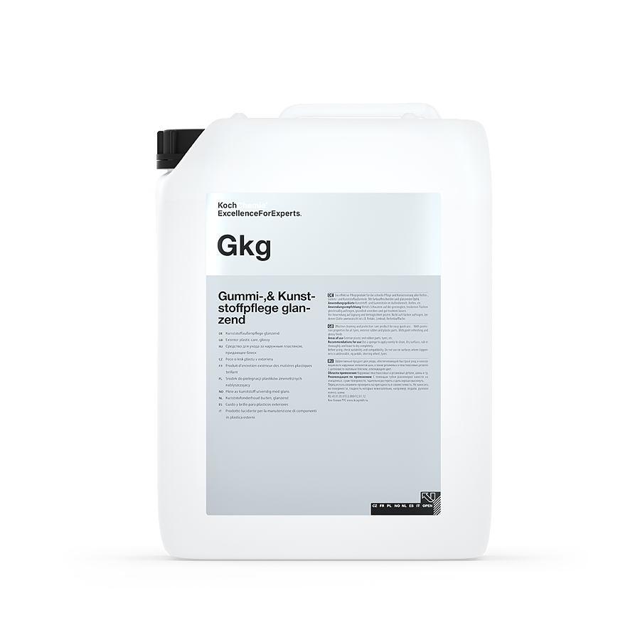 ExcellenceForExperts | Koch Chemie GUMMI- & KUNSTSTOFFPFLEGE GLANZEND - Чернение резины для резиновых поверхностей, пластика и винила (10 л)