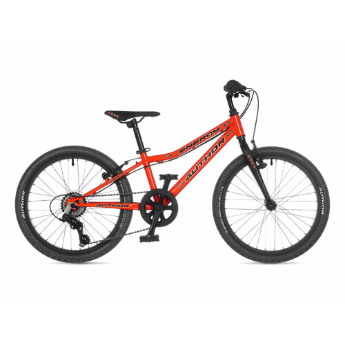 Подростковый велосипед Author Energy 20 (2022), оранжево-черный, рама 10