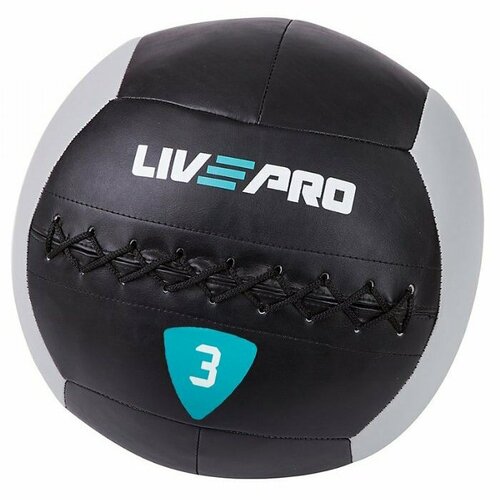 фото Мяч набивной утяжеленный wall ball livepro lp8100-03kg