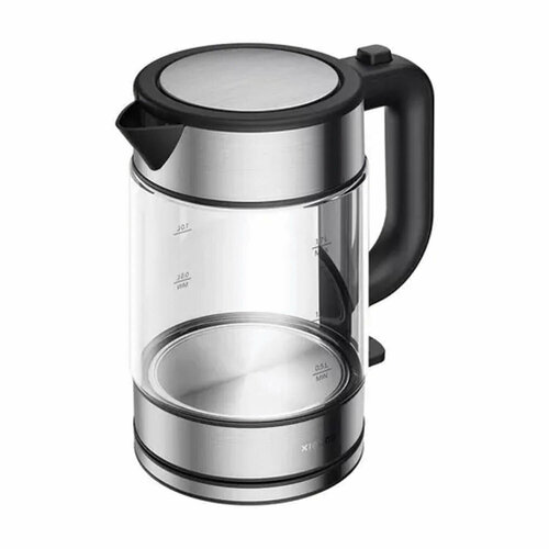 Чайник XIAOMI Electric Glass Kettle 17 л 2200 Вт закрытый нагревательный элемент стекло черный 929400₽