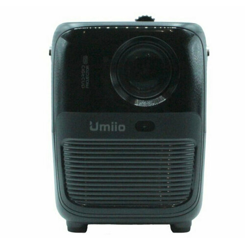 Проектор Umiio К2/K1 с HDMI / Портативный проектор / Мини проектор Umiio, lingbo / Full HD Android TV / Черный