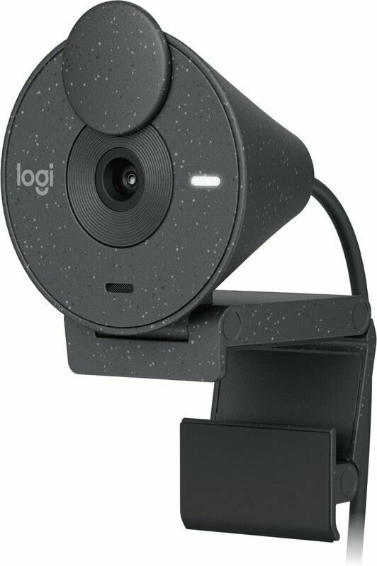 Веб-камера LOGITECH Brio 300 Graphite (960-001436), официальная гарантия — фото 1