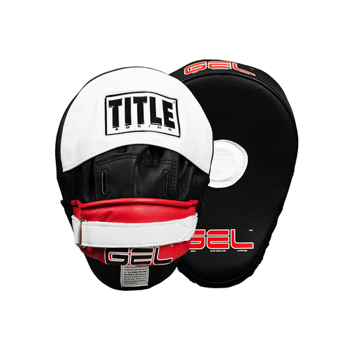 Боксерские лапы TITLE Boxing Gel World Contoured Punch Mitts (One Size)