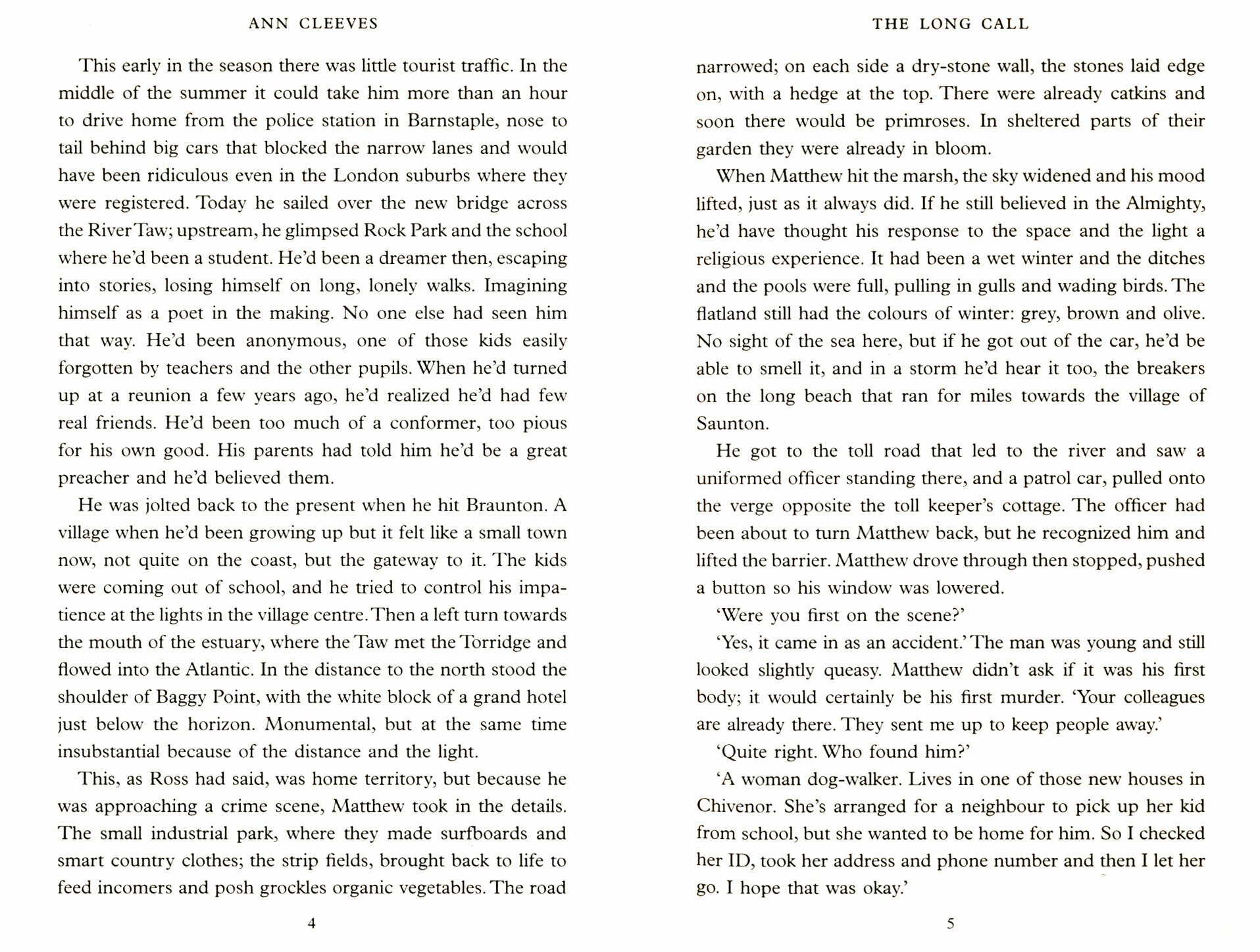 The Long Call (Cleeves Ann) - фото №2