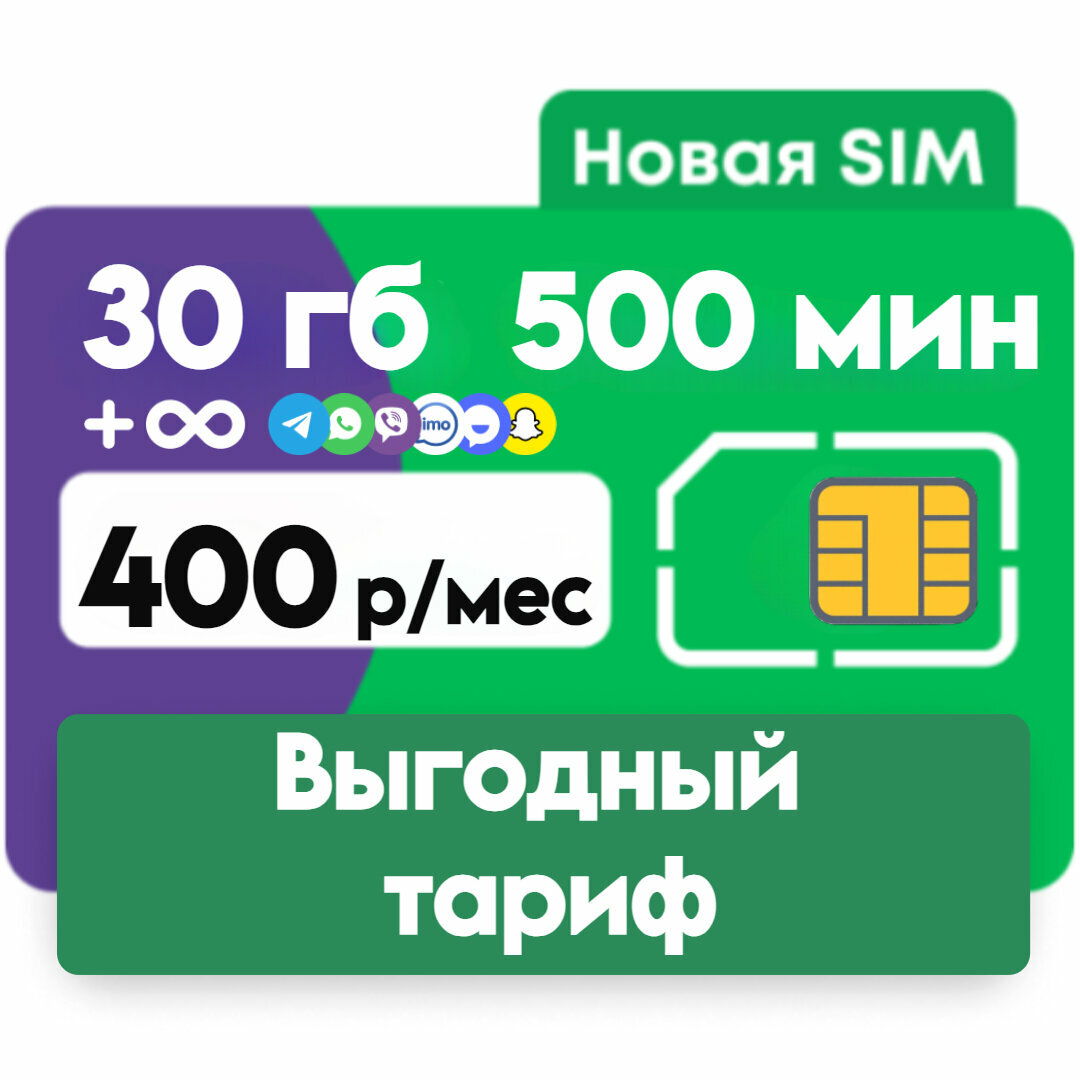 Sim-карта «Безлимит общения»