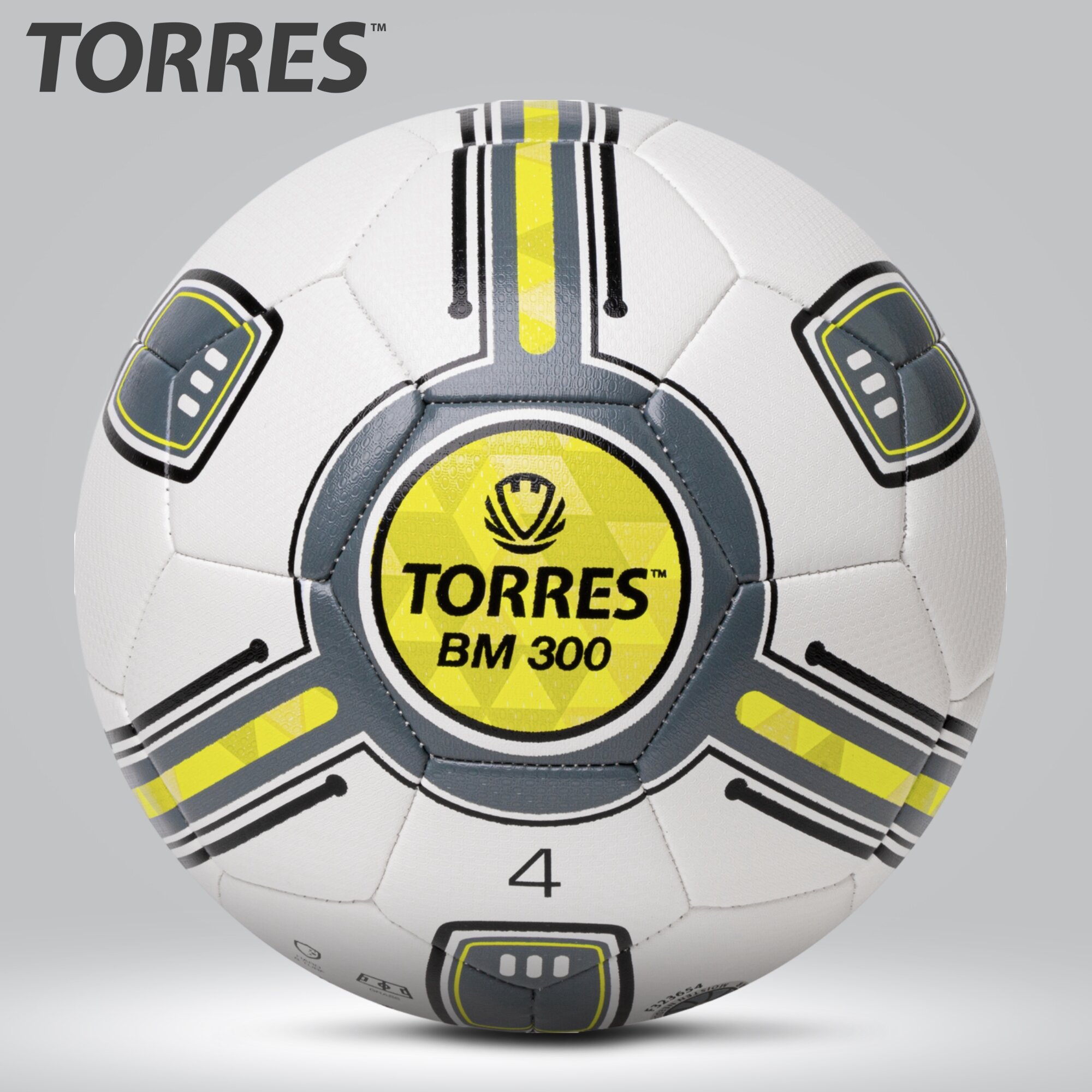 Мяч футбольный TORRES BM300 F323654 размер 4