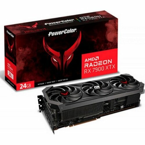 Видеокарта Powercolor Radeon RX 7900 XTX RED DEVIL 24G 13477000₽