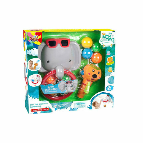 Игровой набор для ванной 3 в 1 (10 предметов)