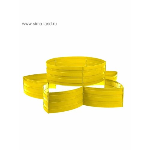 Клумба пластиковая 15х540 см 18 секций 2278₽