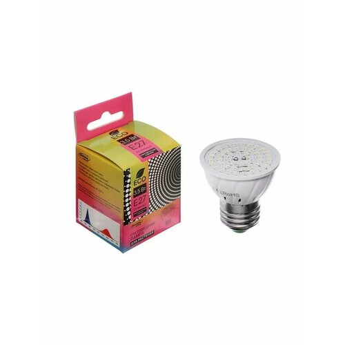 Фитолампа светодиодная E27 35Вт45Вт6Вт IP44 220 В 607₽