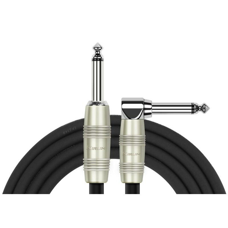 фото Кабель инструментальный, Kirlin IP-202PR 3M BK, черный, 3 м