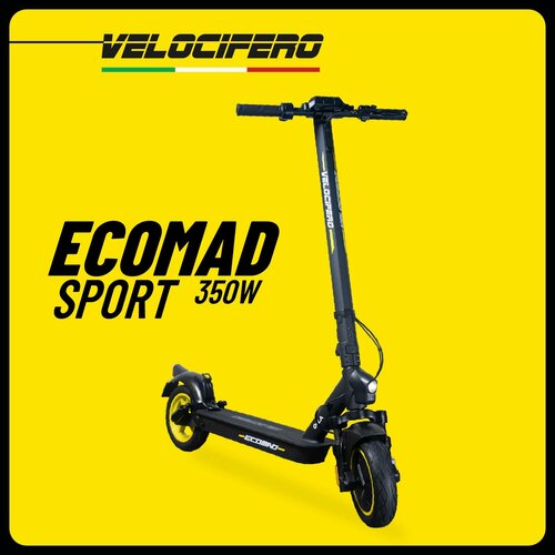Электросамокат Velocifero ECOMAD Sport 350W Bl голубой