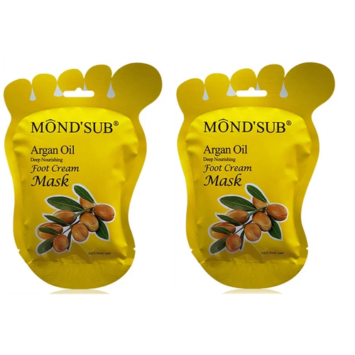 Крем-маска для ног MondSub Argan Oil питательная с аргановым маслом 36мл 2 шт 538₽