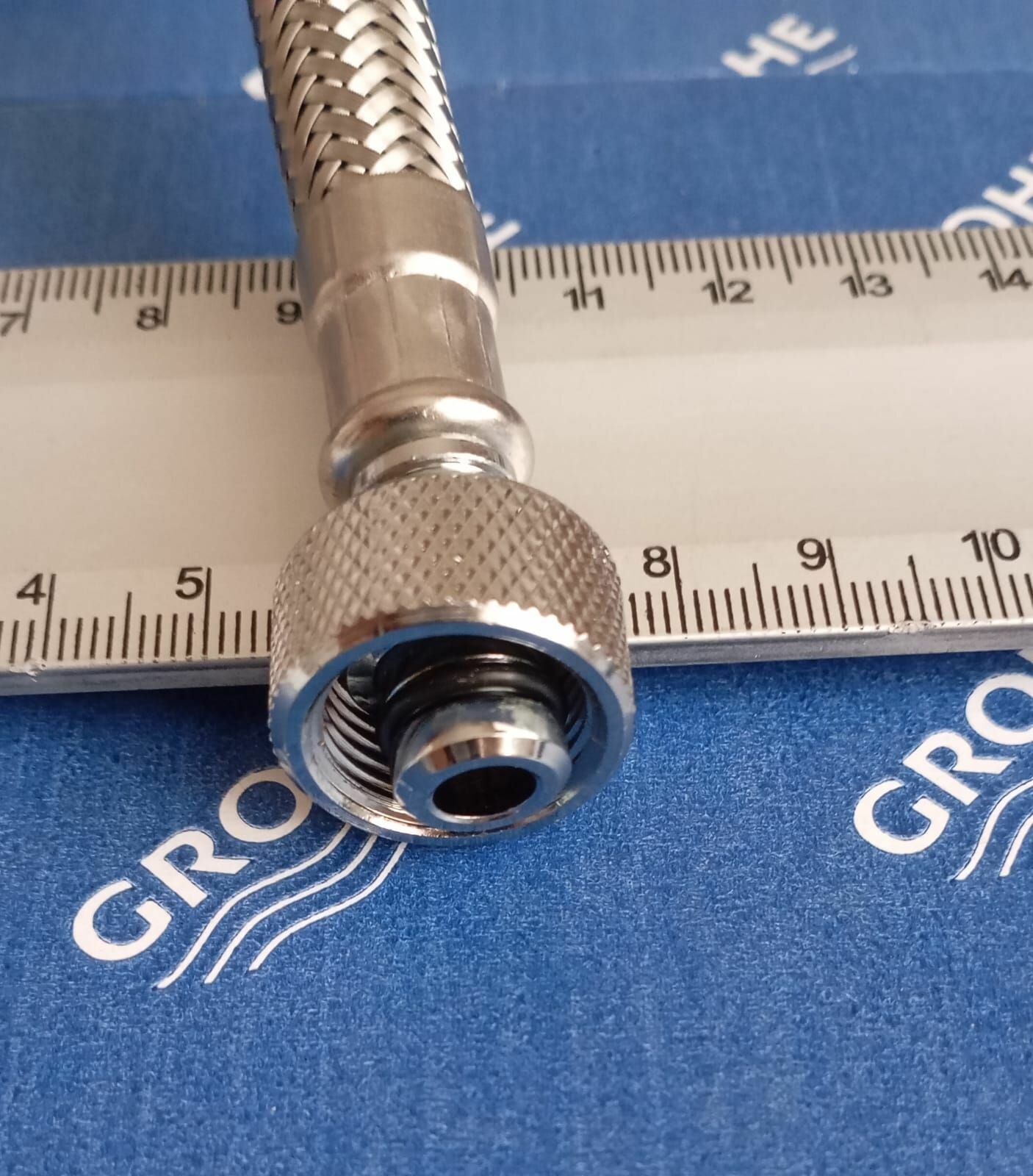 фото Гибкая подводка 3/8, 320mm - шланг для инсталляций (подходит для Grohe, Geberit)