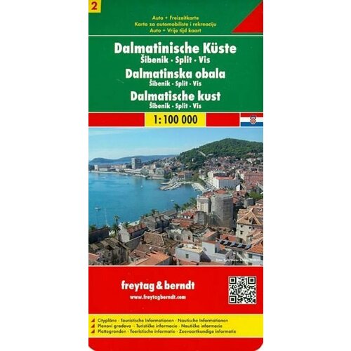 Dalmatian Coast - Sibenik - Split - Vis 1100 000 2432₽