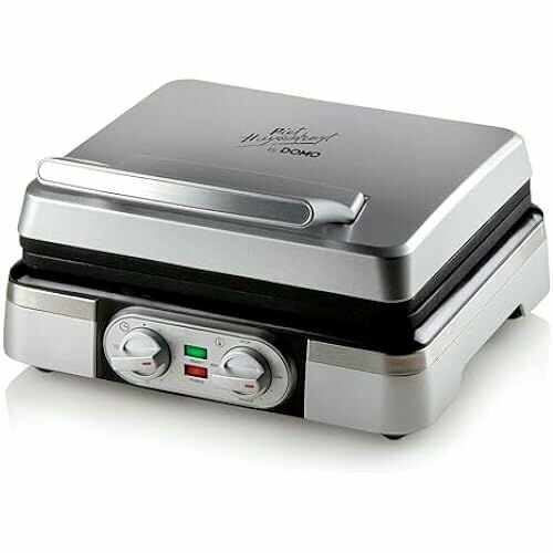 Дизайнерская вафельница для свежих бельгийскихбрюссельских вафель Регулируемая степень поджаривания Практичная корзина для выпечки DOMO DO9149W класс энергопотребления B 1712500₽