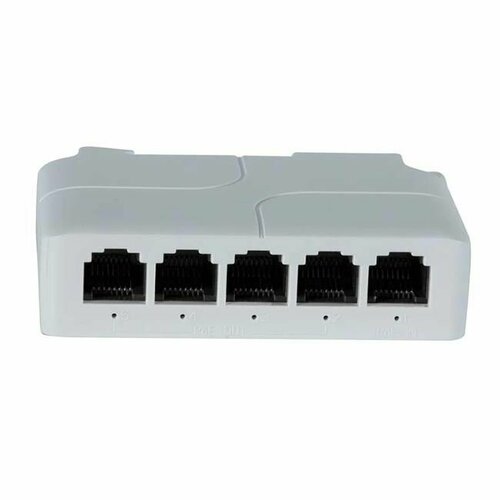 POE-удлинитель активный Ethernet 100Мбс разветвитель 4-портовый на DIN-рейку ORIENT SWP-104-100 2637₽